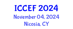 International Conference on Computing in Economics and Finance (ICCEF) November 04, 2024 - Nicosia, Cyprus