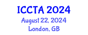 International Conference on Computing : Theory and Applications (ICCTA) August 22, 2024 - London, United Kingdom