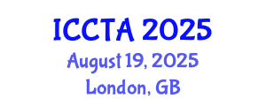 International Conference on Computing : Theory and Applications (ICCTA) August 19, 2025 - London, United Kingdom