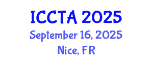 International Conference on Computing : Theory and Applications (ICCTA) September 16, 2025 - Nice, France