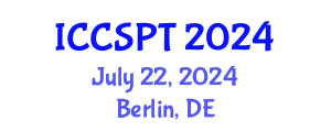 International Conference on Concentrated Solar Power and Technology (ICCSPT) July 22, 2024 - Berlin, Germany