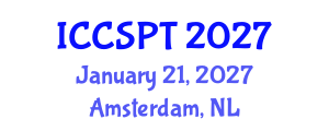 International Conference on Concentrated Solar Power and Technology (ICCSPT) January 21, 2027 - Amsterdam, Netherlands International Conference on Concentrated Solar Power and Technology (ICCSPT) January 21, 2027 - Amsterdam, Netherlands