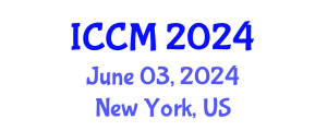 International Conference on Conceptual Modeling (ICCM) June 03, 2024 - New York, United States