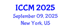 International Conference on Conceptual Modeling (ICCM) September 09, 2025 - New York, United States