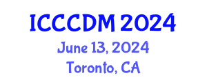International Conference on Concrete Construction and Design Methods (ICCCDM) June 13, 2024 - Toronto, Canada