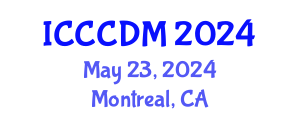 International Conference on Concrete Construction and Design Methods (ICCCDM) May 23, 2024 - Montreal, Canada