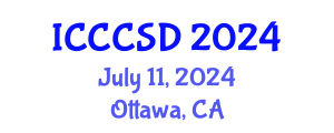 International Conference on Concrete Construction and Structural Design (ICCCSD) July 11, 2024 - Ottawa, Canada