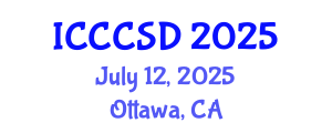 International Conference on Concrete Construction and Structural Design (ICCCSD) July 12, 2025 - Ottawa, Canada