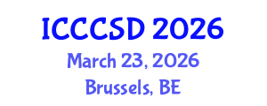 International Conference on Concrete Construction and Structural Design (ICCCSD) March 23, 2026 - Brussels, Belgium International Conference on Concrete Construction and Structural Design (ICCCSD) March 23, 2026 - Brussels, Belgium