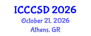 International Conference on Concrete Construction and Structural Design (ICCCSD) October 21, 2026 - Athens, Greece