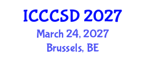 International Conference on Concrete Construction and Structural Design (ICCCSD) March 24, 2027 - Brussels, Belgium International Conference on Concrete Construction and Structural Design (ICCCSD) March 24, 2027 - Brussels, Belgium