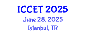 International Conference on Concrete Engineering and Technology (ICCET) June 28, 2025 - Istanbul, Turkey