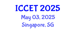 International Conference on Concrete Engineering and Technology (ICCET) May 03, 2025 - Singapore, Singapore