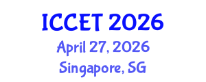 International Conference on Concrete Engineering and Technology (ICCET) April 27, 2026 - Singapore, Singapore International Conference on Concrete Engineering and Technology (ICCET) April 27, 2026 - Singapore, Singapore