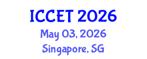 International Conference on Concrete Engineering and Technology (ICCET) May 03, 2026 - Singapore, Singapore