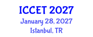 International Conference on Concrete Engineering and Technology (ICCET) January 28, 2027 - Istanbul, Turkey International Conference on Concrete Engineering and Technology (ICCET) January 28, 2027 - Istanbul, Turkey