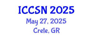 International Conference on Concussion and Sports Neurology (ICCSN) May 27, 2025 - Crete, Greece