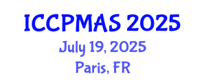 International Conference on Concussion Prevention, Management and Assessment in Sports (ICCPMAS) July 19, 2025 - Paris, France