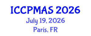 International Conference on Concussion Prevention, Management and Assessment in Sports (ICCPMAS) July 19, 2026 - Paris, France