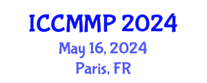 International Conference on Condensed Matter and Materials Physics (ICCMMP) May 16, 2024 - Paris, France
