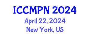 International Conference on Condensed Matter Physics and Nanotechnology (ICCMPN) April 22, 2024 - New York, United States