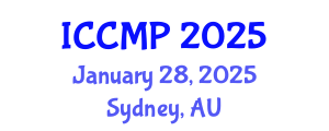 International Conference on Condensed Matter Physics (ICCMP) January 28, 2025 - Sydney, Australia