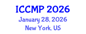 International Conference on Condensed Matter Physics (ICCMP) January 28, 2026 - New York, United States