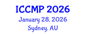 International Conference on Condensed Matter Physics (ICCMP) January 28, 2026 - Sydney, Australia