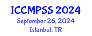 International Conference on Condensed Matter Physics, Semiconductors and Superconductors (ICCMPSS) September 27, 2024 - Istanbul, Turkey
