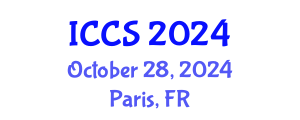 International Conference on Consciousness Science (ICCS) October 28, 2024 - Paris, France