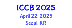 International Conference on Conservation Biology (ICCB) April 17, 2025 - Seoul, Republic of Korea