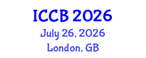 International Conference on Conservation Biology (ICCB) July 26, 2026 - London, United Kingdom