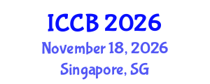 International Conference on Conservation Biology (ICCB) November 18, 2026 - Singapore, Singapore