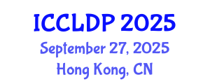 International Conference on Constitutional Law and Democratic Principles (ICCLDP) September 27, 2025 - Hong Kong, China