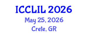 International Conference on Constitutional Law and International Law (ICCLIL) May 25, 2026 - Crete, Greece International Conference on Constitutional Law and International Law (ICCLIL) May 25, 2026 - Crete, Greece