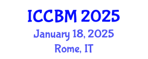 International Conference on Construction and Building Materials (ICCBM) January 18, 2025 - Rome, Italy