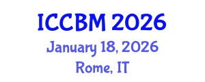International Conference on Construction and Building Materials (ICCBM) January 18, 2026 - Rome, Italy