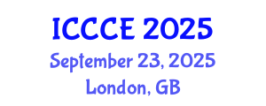 International Conference on Construction and Civil Engineering (ICCCE) September 23, 2025 - London, United Kingdom