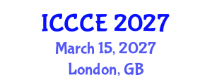 International Conference on Construction and Civil Engineering (ICCCE) March 15, 2027 - London, United Kingdom International Conference on Construction and Civil Engineering (ICCCE) March 15, 2027 - London, United Kingdom