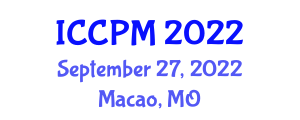 International Conference on Construction and Project Management (ICCPM) September 27, 2022 - Macao, Macao