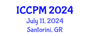 International Conference on Construction and Project Management (ICCPM) July 11, 2024 - Santorini, Greece