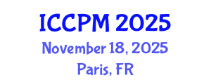 International Conference on Construction and Project Management (ICCPM) November 18, 2025 - Paris, France