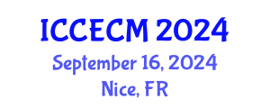 International Conference on Construction Engineering and Construction Management (ICCECM) September 16, 2024 - Nice, France
