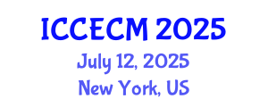 International Conference on Construction Engineering and Construction Management (ICCECM) July 12, 2025 - New York, United States