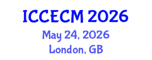 International Conference on Construction Engineering and Construction Management (ICCECM) May 24, 2026 - London, United Kingdom