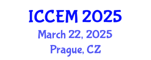 International Conference on Construction Engineering and Management (ICCEM) March 22, 2025 - Prague, Czechia