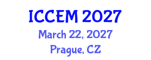 International Conference on Construction Engineering and Management (ICCEM) March 22, 2027 - Prague, Czechia International Conference on Construction Engineering and Management (ICCEM) March 22, 2027 - Prague, Czechia