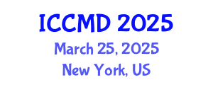 International Conference on Construction Management and Design (ICCMD) March 25, 2025 - New York, United States