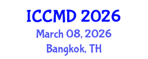 International Conference on Construction Management and Design (ICCMD) March 08, 2026 - Bangkok, Thailand