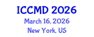 International Conference on Construction Management and Design (ICCMD) March 16, 2026 - New York, United States International Conference on Construction Management and Design (ICCMD) March 16, 2026 - New York, United States